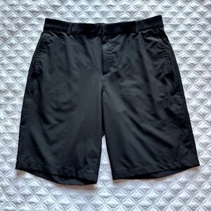 Nike Golf Men's Dri-Fit Flat Front Stretch Woven Shorts Black - Size 32 / M